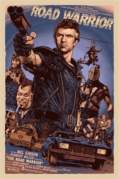 mad max road warrior movie poster